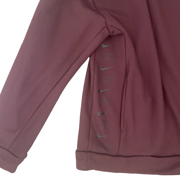 Nike Fleece Hoodies - Maroon & White - Size Medium & Large - Picture 4 of 7